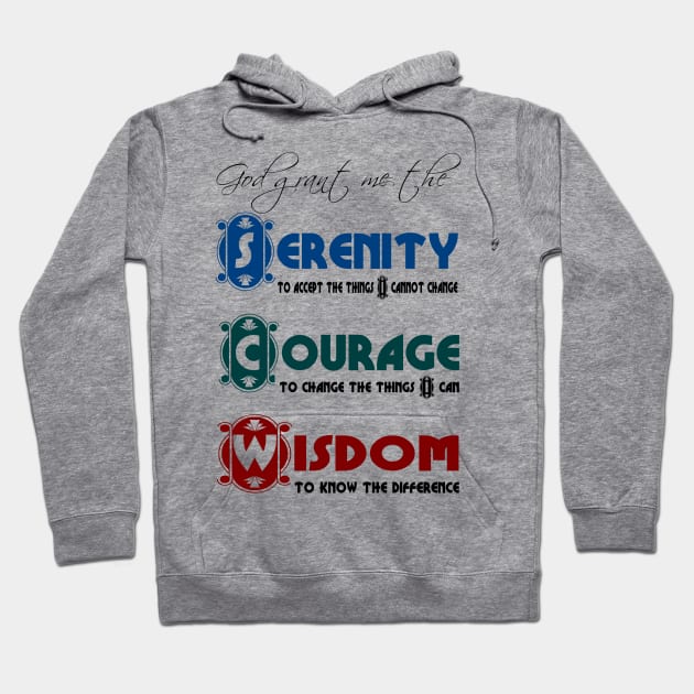 Serenity Prayer Hoodie by deleas